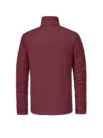 SCHÖFFEL | Sous-pull de ski zippé pour enfant Napoli2 | dunkelrot